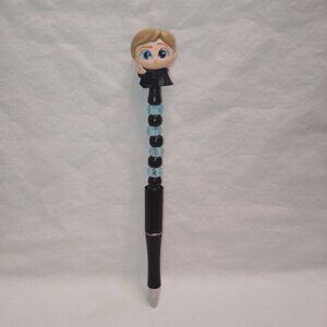 Disney Doorable- Young Luke Skywalker- Handmade Beaded Pen Star Wars